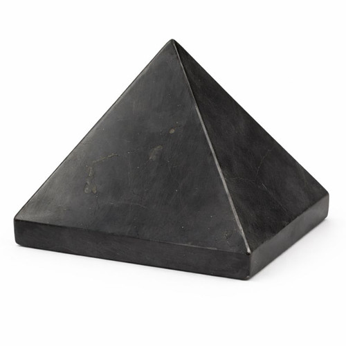 Shungite Pyramid - EMF Protection & Grounding Healing Crystal