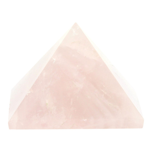 Rose Quartz Pyramid Medium 35mm ~

Rose Quartz ~ The “Love Stone” carries a strong vibration of unconditional love, joy, warmth & healing. Contains powerful healing energy that resonates w/ the heart chakra, stimulates romance, brings faith & hope. Surrounds you & all those nearby with loving goddess energy.