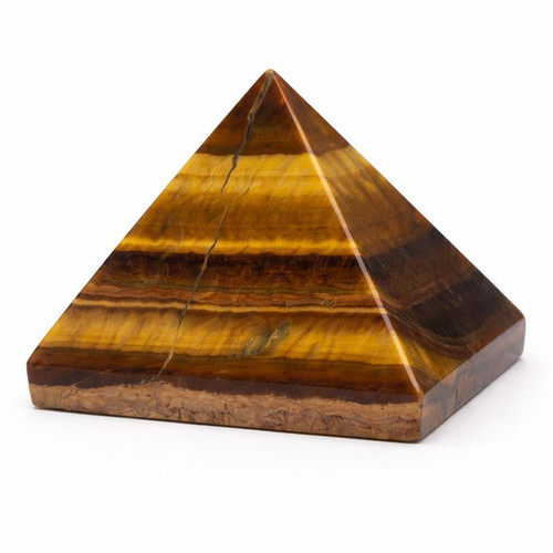 Tiger Eye Pyramid