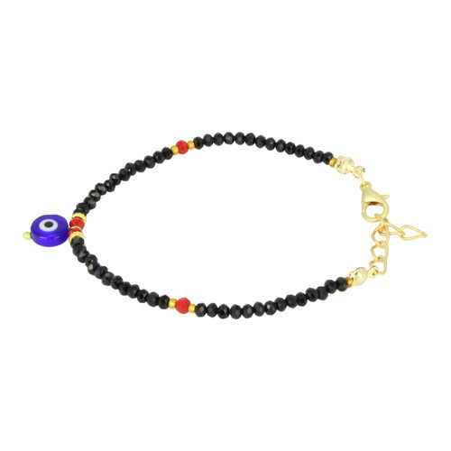 Evil Eye Black and Red Bracelet