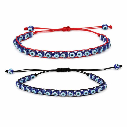 Evil Eye Woven Bracelets