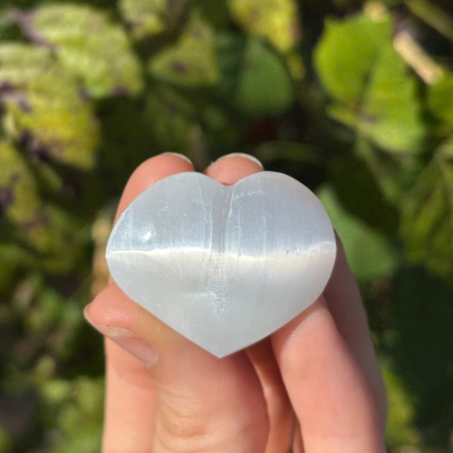Selenite Heart