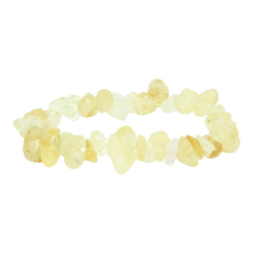 Citrine Chunky Chip Bracelet