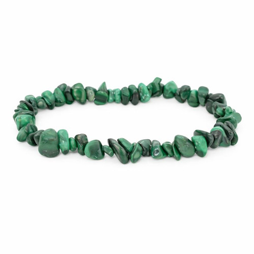 Malachite Chip Bracelet