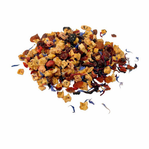 Berries and cream tea