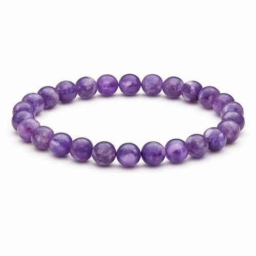 10mm Amethyst Sphere Bracelet