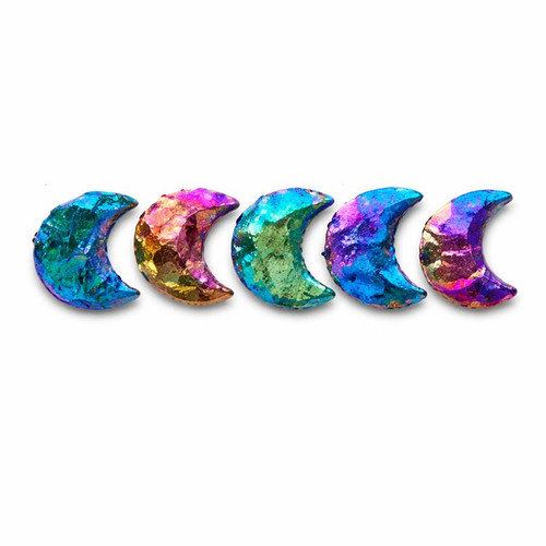 Aura Obsidian Moon Carving