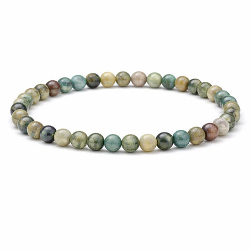 Ocean Jasper Beaded Bracelet 6mm