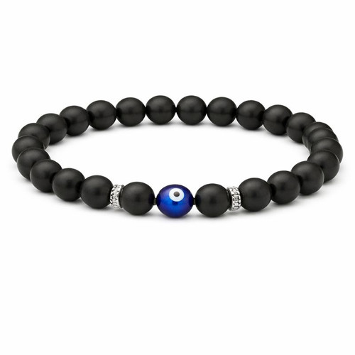 Shungite Evil Eye Protection Bracelet