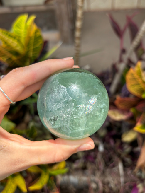 Fluorite Sphere 60 mm