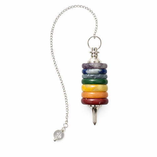 Rainbow Chakra Pendulum