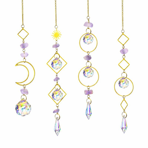Amethyst Sun catcher