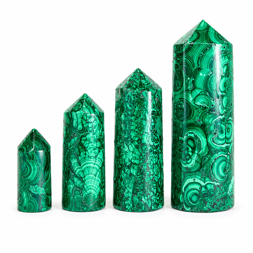 Malachite Tumbled Towers