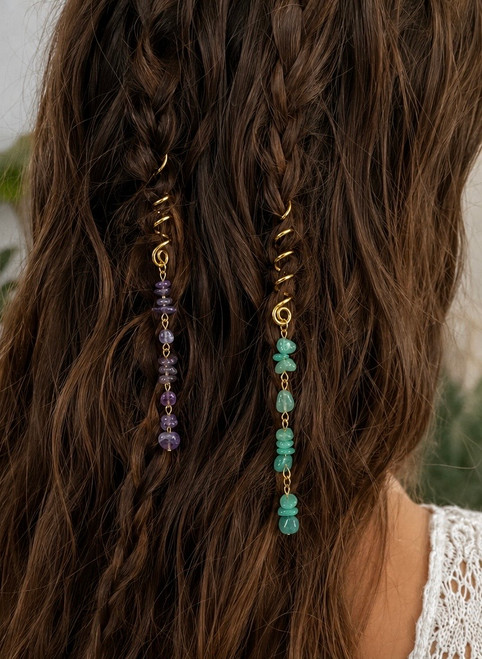 Crystal Hair Charms