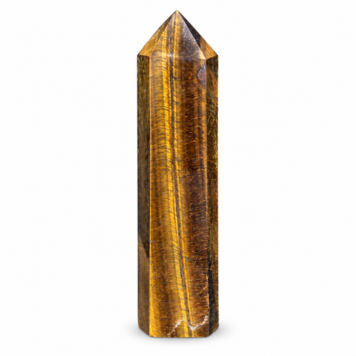 Large Tiger’s Eye Crystal Tower