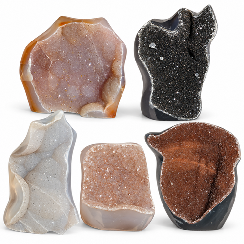 Agate Druzy Freeforms