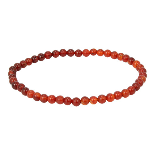 Carnelian Small Sphere Bracelet