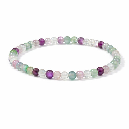 Fluorite Sphere Bracelet