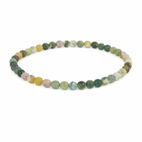 Fancy Jasper Small Sphere Bracelet