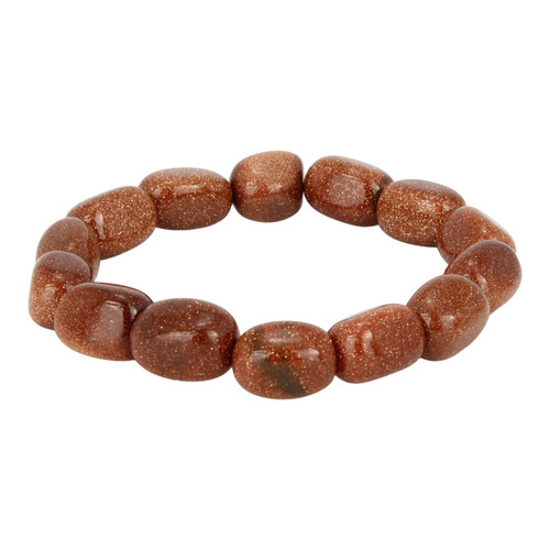 Red Goldstone Lg Tumbled Bracelet ~

A stone of ambition associated with vitality and energy. Carries protective energy, helping one to balance emotions and stay calm.