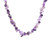 Amethyst Long Chip  Necklace