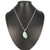 Emerald Raw Crystal Pendant Necklace