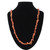 Red Goldstone Long Chip Necklace