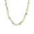 Green Garnet Choker Chip Necklace