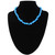 Blue Howlite Tumbled Choker Necklace