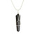 Shungite Wire Wrap Point Pendant Necklace