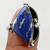 Sterling Silver Natural Lapis - Afghanistan Ring ~
Lapis Lazuli ~ Universal symbol of wisdom and truth. Activates the upper chakras and stimulates the pineal gland. Opens your connection to Spirit.Helps one to develop intuition, psychic visions and clairvoyant abilities. Creates feelings of peace, harmony and the gift of enlightenment.