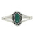 Sterling Silver Women's Ring with Malachite ~

Malachite ~ A “Stone of Transformation" by clearing & activating the chakras, it clears the path to one’s desired goals. Helps to increase prosperity and bring fidelity to love & friendship. Releases painful and negative emotions by absorbing them. Useful in meditation, bringing harmony in ones life.