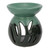 Green Ceramic Oil Burner