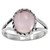 Rose Quartz Cab Ring Size - 8