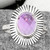 Faceted Amethyst Ring Size - 8