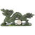 Green Jade Dragon With Quarter