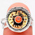 Two Tone - Natural Carnelian Ring Size - 9.5