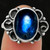 Blue Fire Labradorite Ring Size - 7