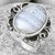 Blue Lace Agate Ring Size - 6.5