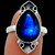Blue Fire Labradorite Ring Size 7
