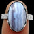 Blue Lace Agate Ring Size 7