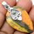 Indonesian Bumble Bee Pendant , Length 1 6/7 inch