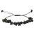 Black Obsidian Chip String Bracelet