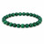 Malachite sphere bracelet 10mm