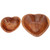 Wooden Heart Bowls