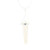 Selenite Point Pendant Necklace