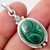 Malachite Eye Oval Pendant ~

Malachite ~ A “Stone of Transformation" by clearing & activating the chakras, it clears the path to one’s desired goals. Helps to increase prosperity and bring fidelity to love & friendship. Releases painful and negative emotions by absorbing them. Useful in meditation, bringing harmony in ones life.