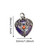 Silver Plated Dragon Heart Necklace (Assorted Crystals Available)