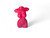 Red feminine figure candle
