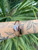 Adjustable Gemstone Copper Bangle Bracelet